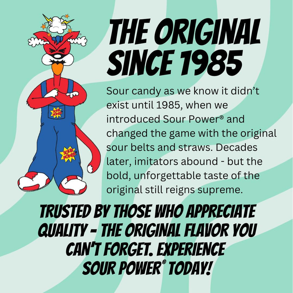 Sour Power empaque protegido con burbuja y caja reforzada para envío seguro