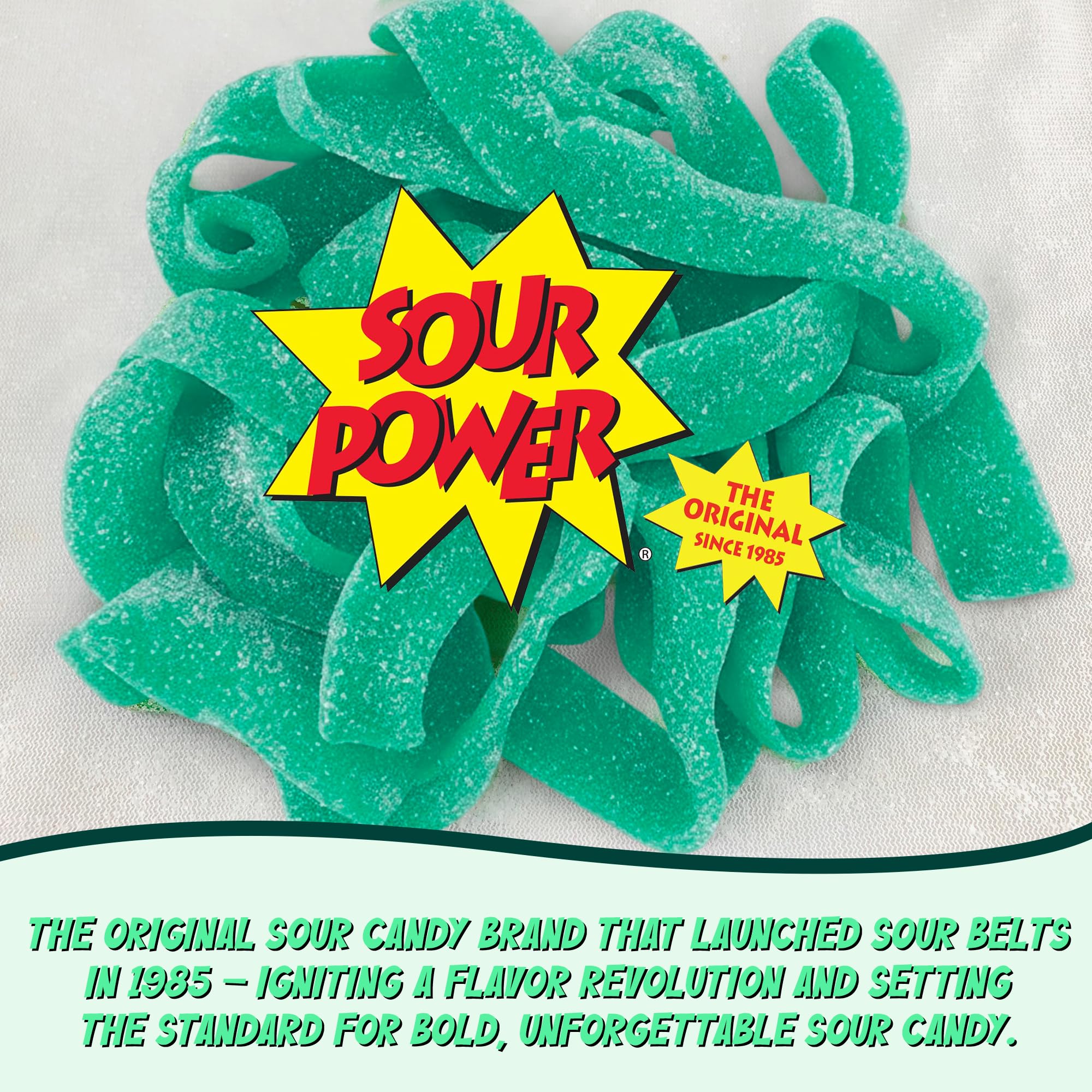 Sour Power tenazas incluidas junto al contenido para servicio higiénico