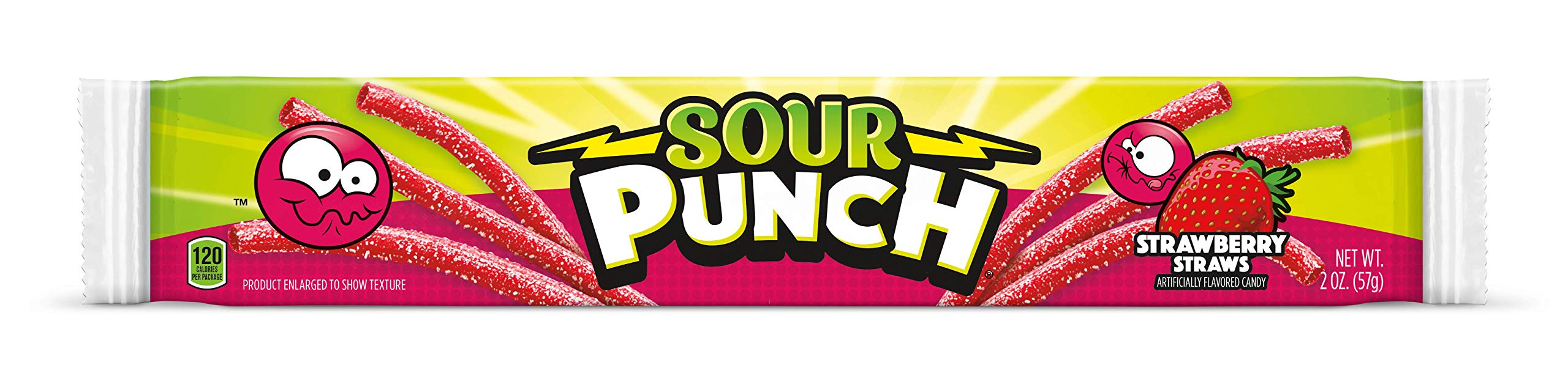 Sour Punch detalle de textura y azúcar ácida que realza sabor