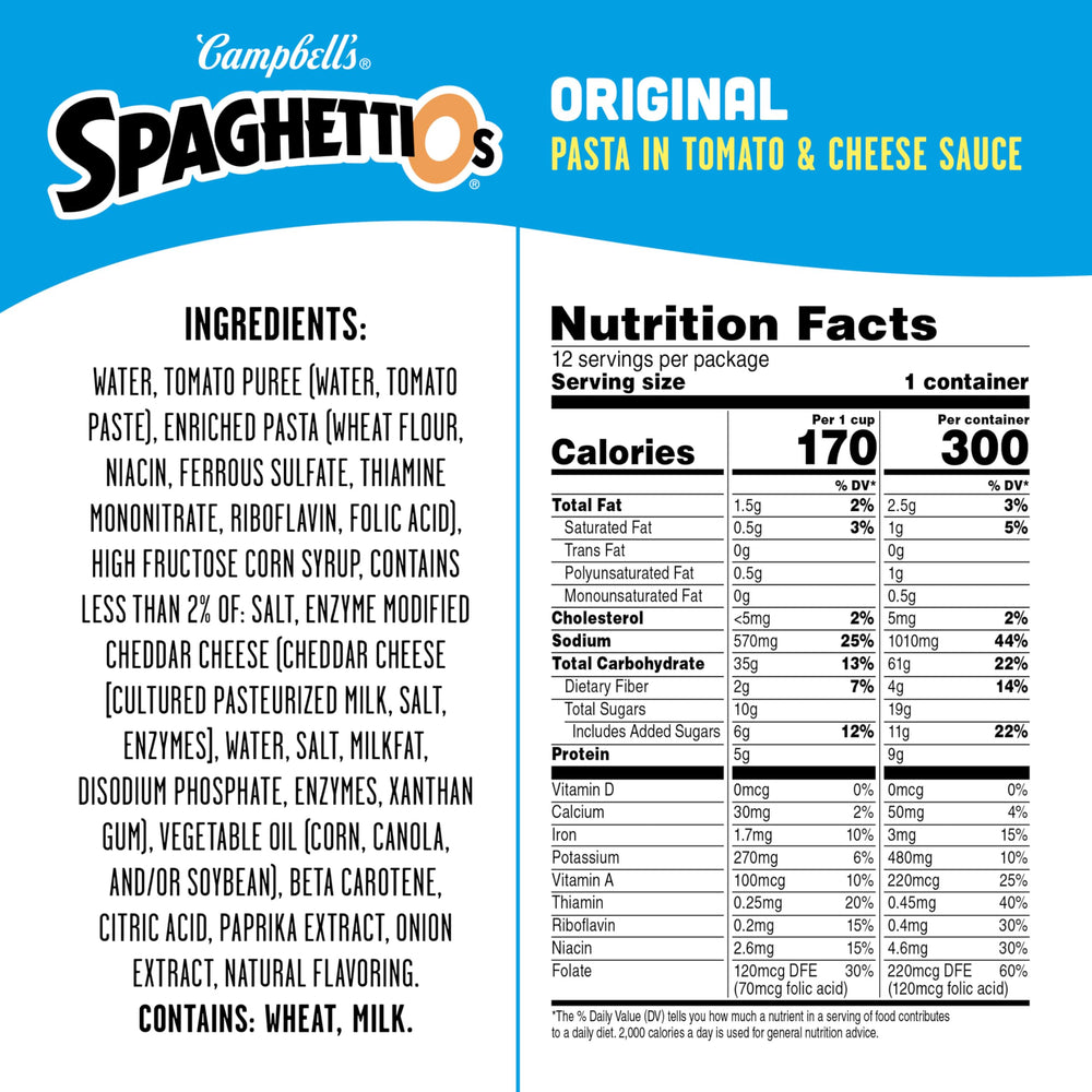 SpaghettiOs close-up de salsa dulce para un sabor reconfortante
