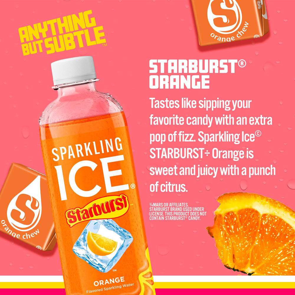 Sparkling Ice botella en mano para servir, práctico y portátil