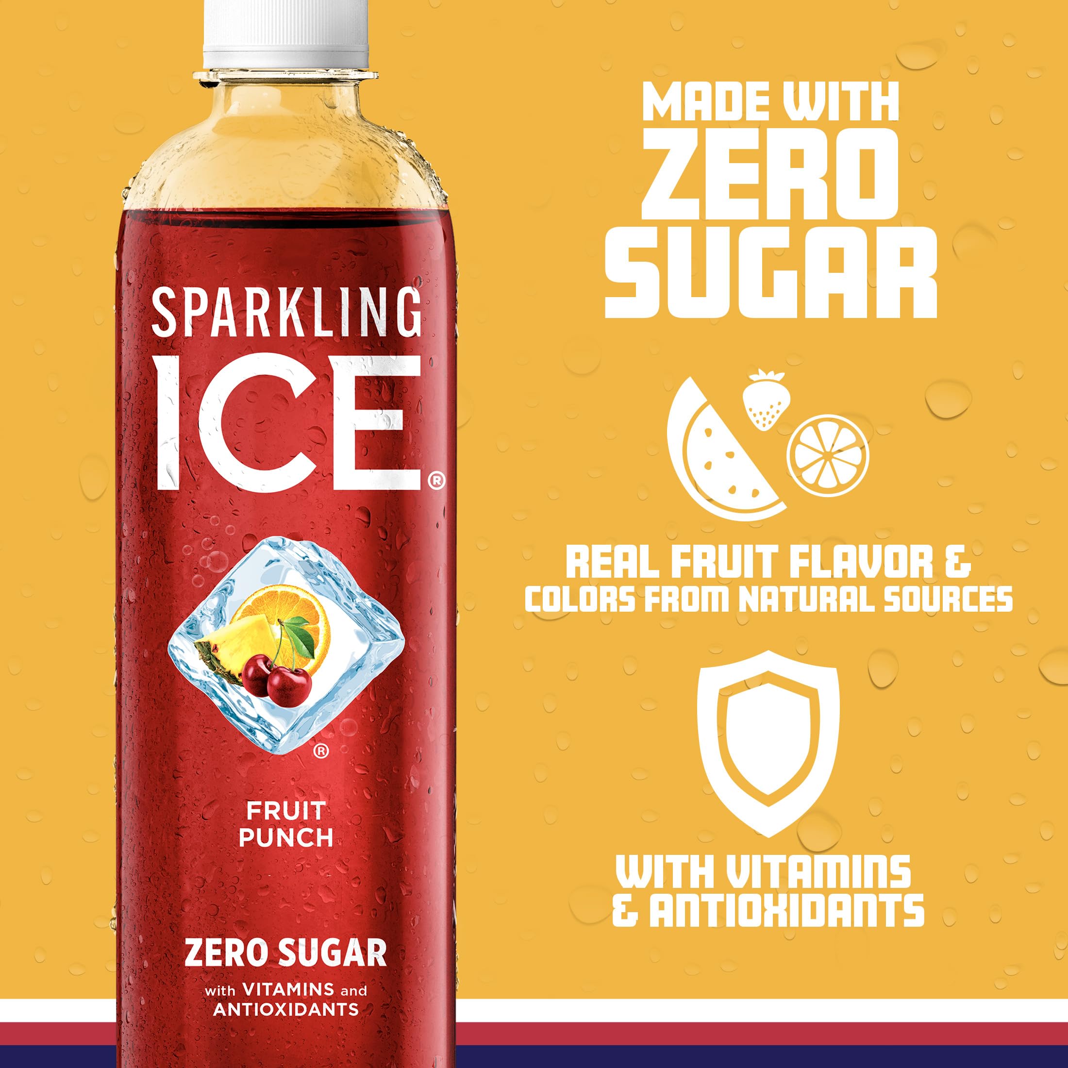 Sparkling Ice pack de 12 botellas, suministro ideal para reuniones