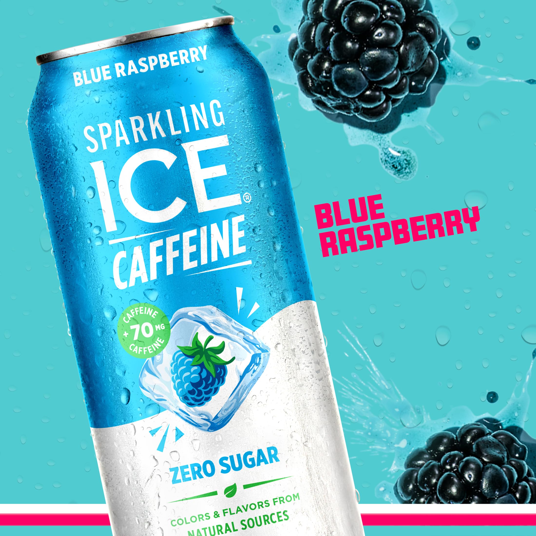 Sparkling Ice etiqueta con lista de vitaminas y antioxidantes, claridad de ingredientes