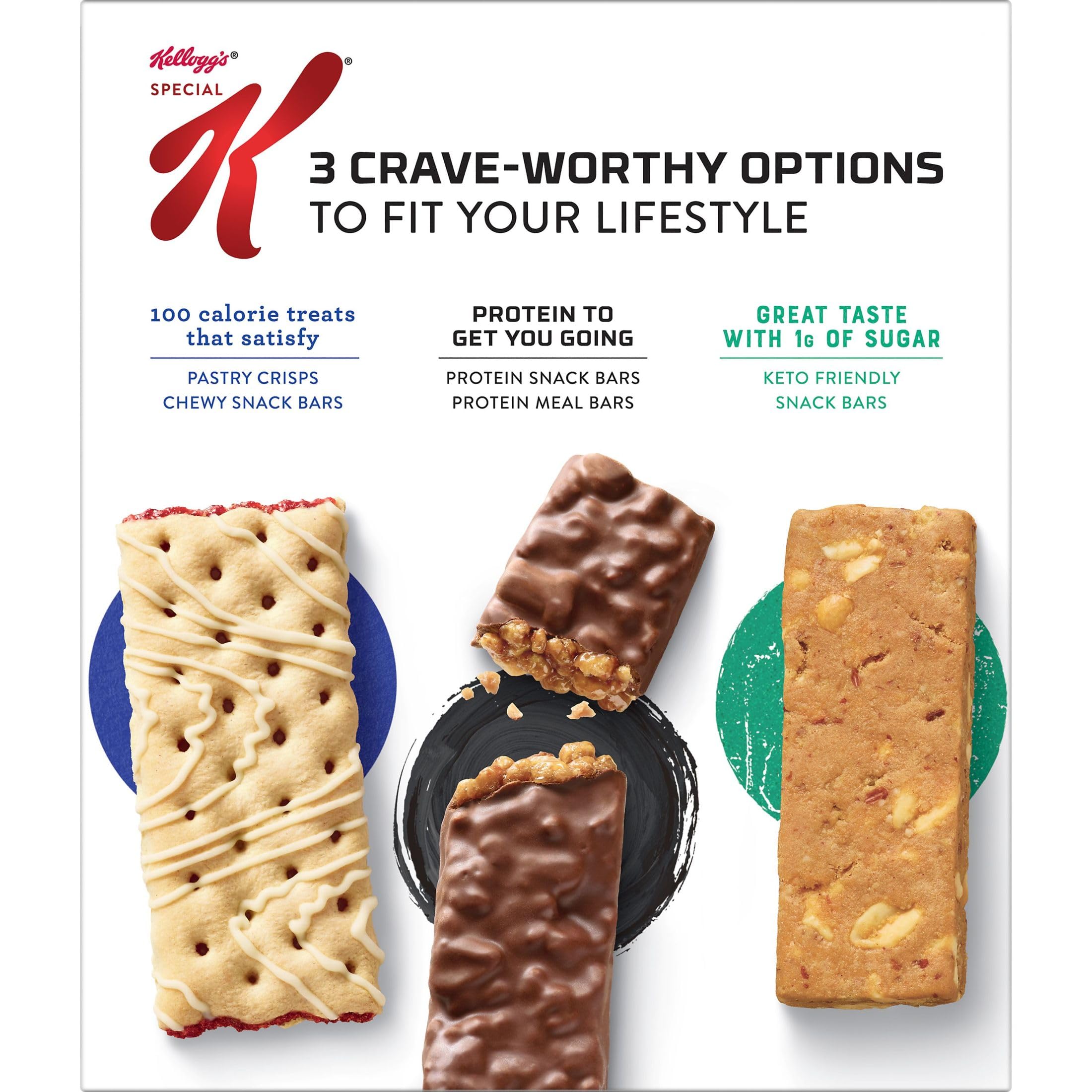 Kellogg's Special K barra dentro de una mochila ideal para viajes y actividades