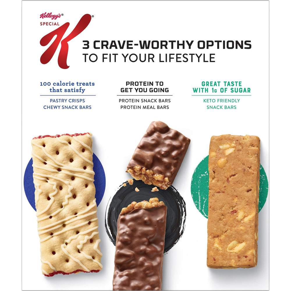 Kellogg's Special K barra dentro de una mochila ideal para viajes y actividades