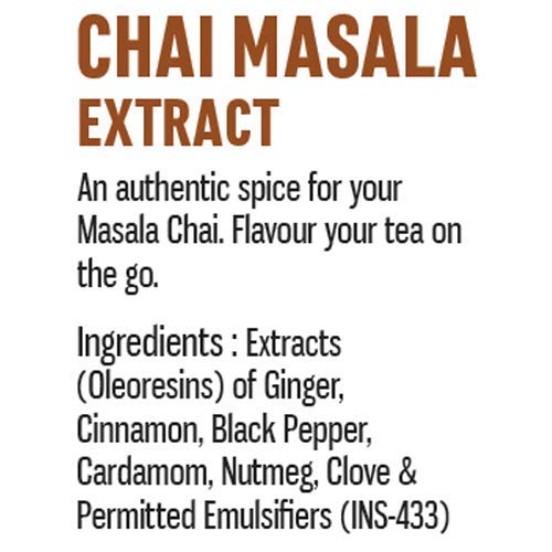 Spice Drop uso en taza de té chai listo añade aroma intenso al instante