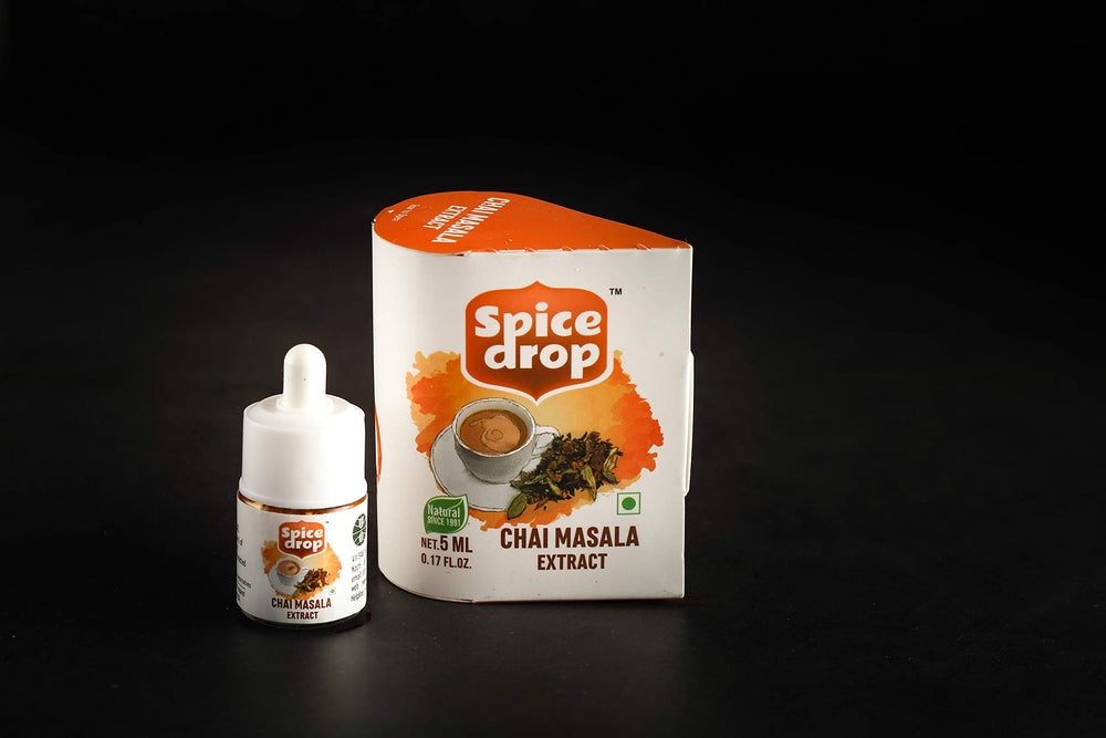 Spice Drop especias naturales (cardamomo, canela, jengibre) para sabor auténtico