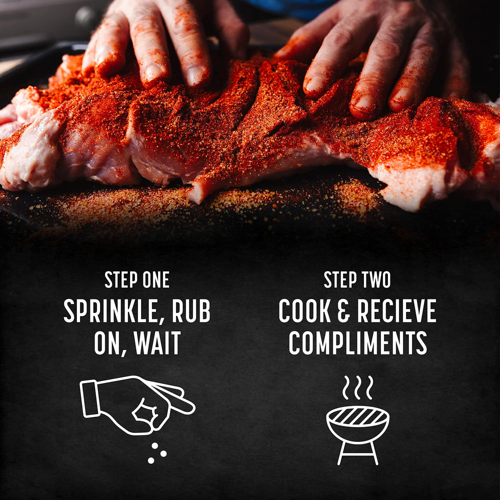 Spice Rack Co. ingredientes secos organizados que muestran calidad