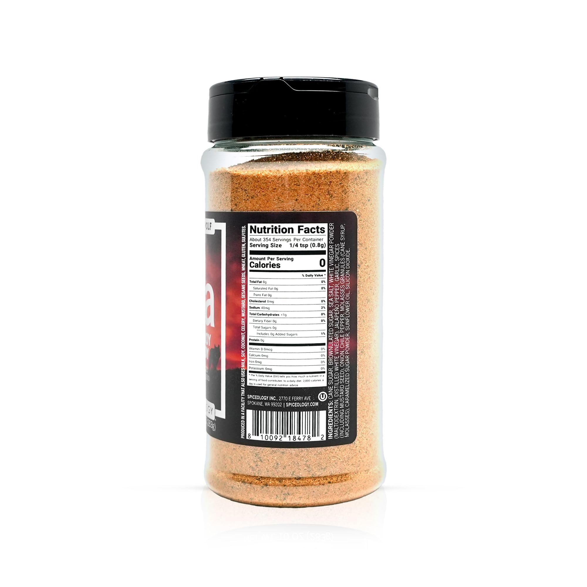Textura de la mezcla Spiceology Cowboy Candy mostrando granos y colorido, sabor intenso