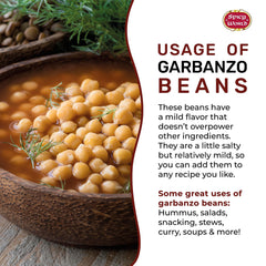 Spicy World hummus casero cremoso preparado con estos garbanzos