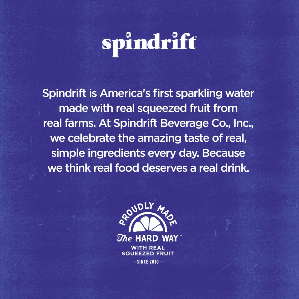Spindrift latas en nevera listas para servir y mantener frías