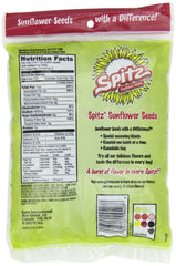 Spitz primer plano de semillas recubiertas resaltando textura crujiente
