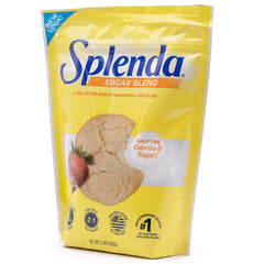 SPLENDA bolsa resellable abierta conservando frescura y fácil almacenaje