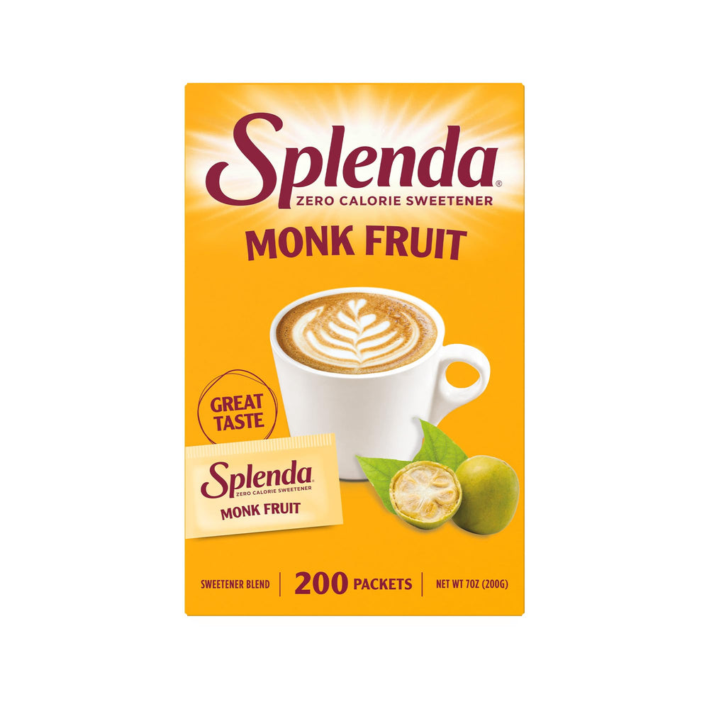 SPLENDA uso en cocina: espolvoreado sobre postre para sabor sin calorías