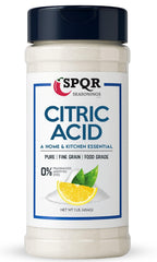 SPQR Seasonings frasco de 1 libra frente, envase práctico para almacenamiento