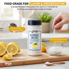 SPQR Seasonings polvo fino textura, fácil disolución para recetas