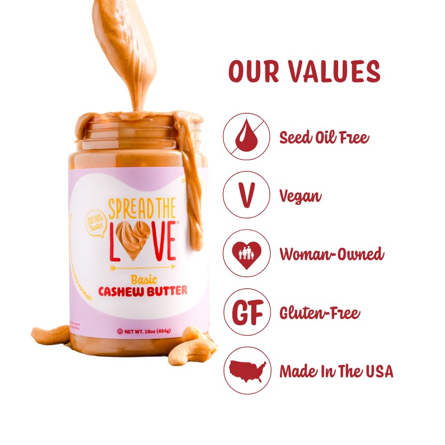 Spread The Love detalle de etiqueta que resalta ingrediente único y sello artesanal