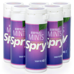 Spry frontal del envase y beneficios frescor inmediato