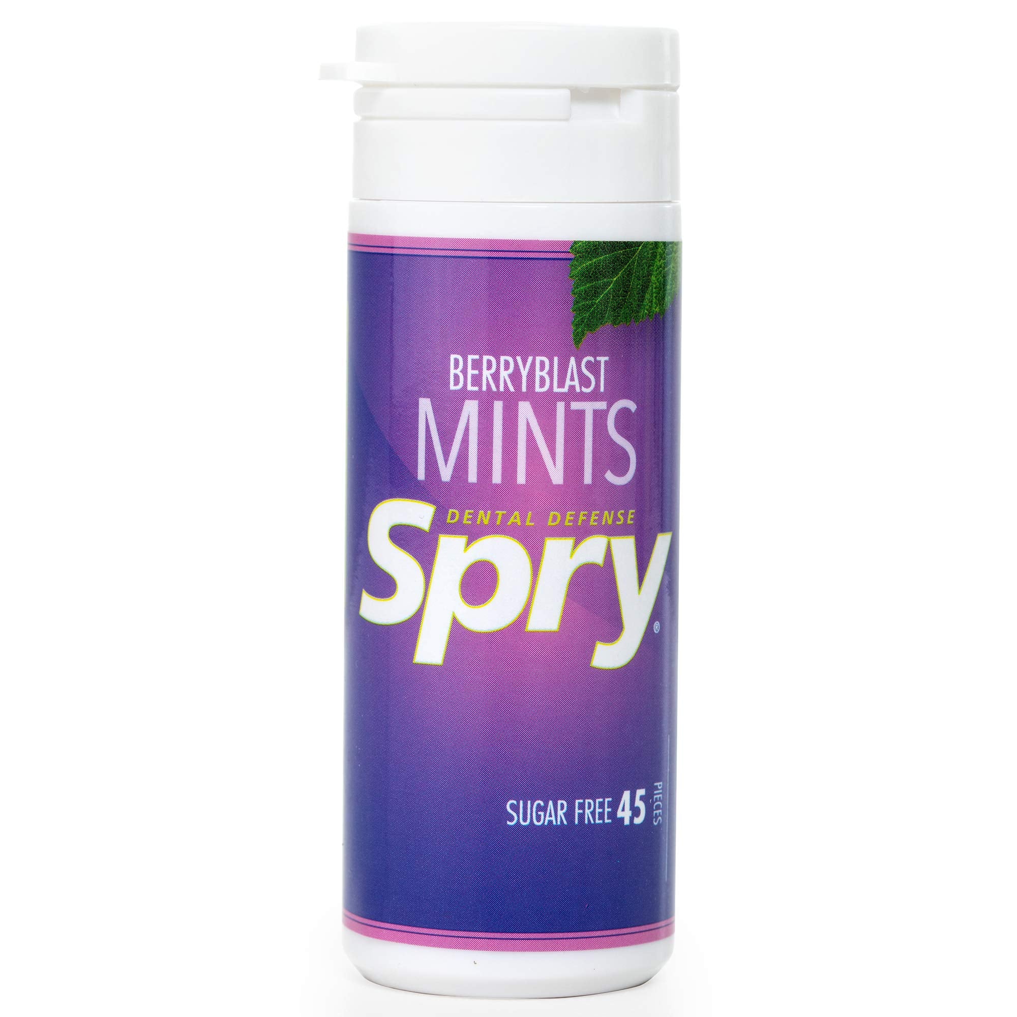 Spry acercamiento a pastilla mostrando textura y disolución lenta