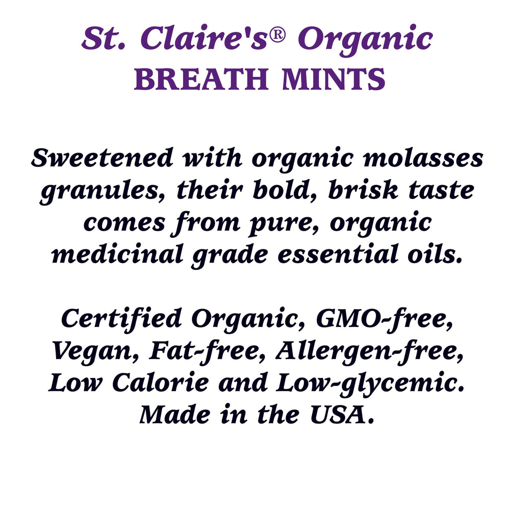 St. Claire's Organics lata abierta dentro de un bolso mostrando conveniencia y frescor inmediato