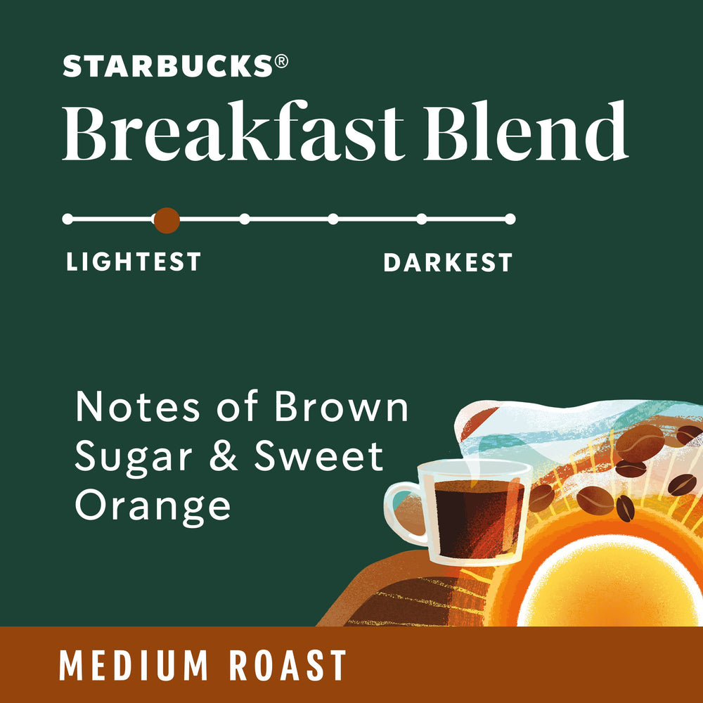 Starbucks taza de café preparado ilustrando el color y aroma reconfortante
