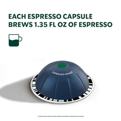 Starbucks cápsulas abiertas con café molido, beneficio frescura preservada