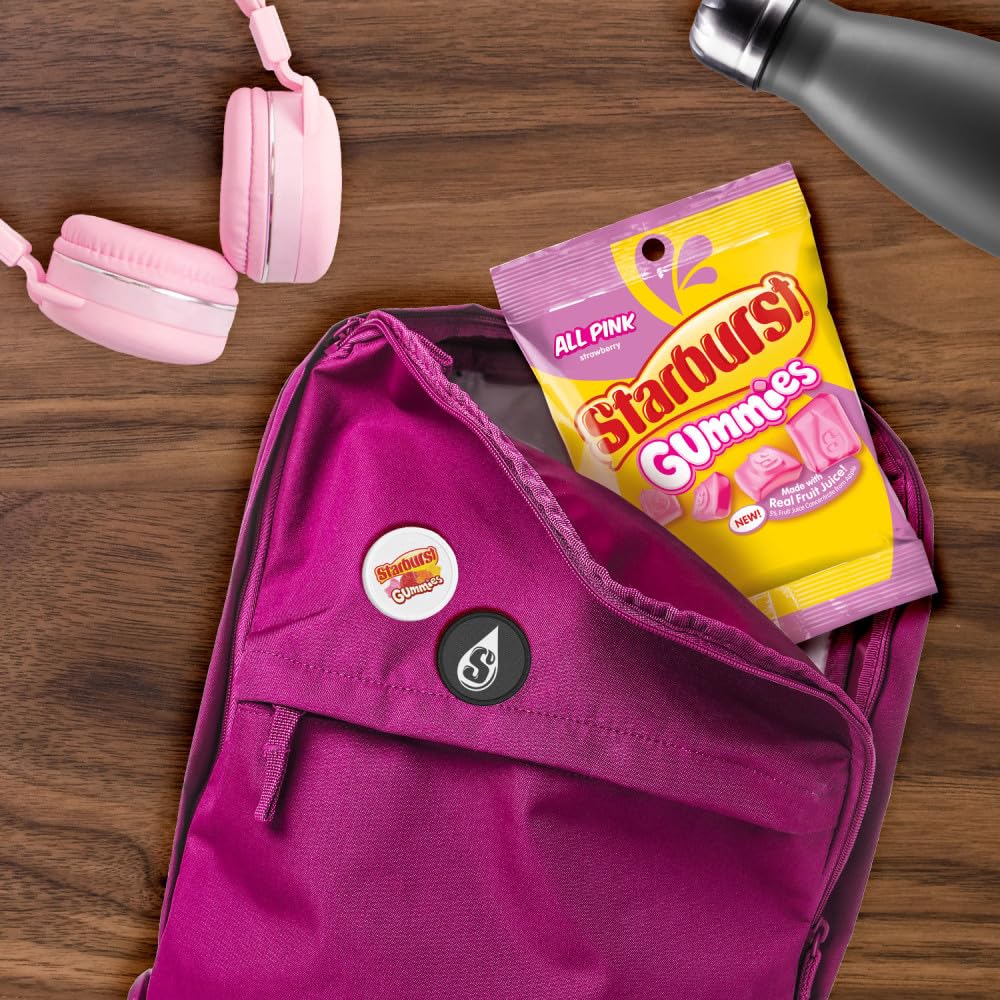 Starburst gominola envuelta individualmente para higiene y reparto cómodo