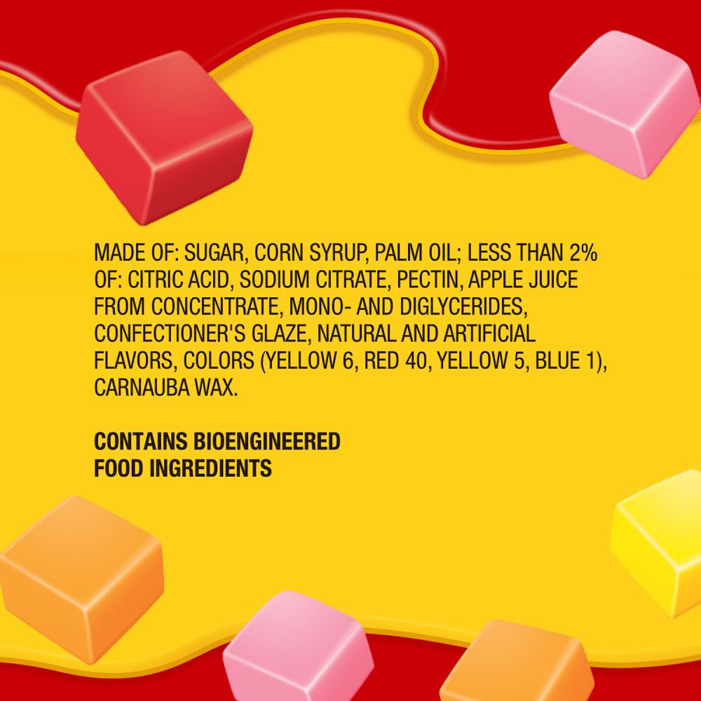 Starburst bowl en fiesta que muestra cómo decorar mesas con un snack colorido
