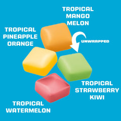 Starburst minis en mano escala que muestra el tamaño práctico para bolsillos