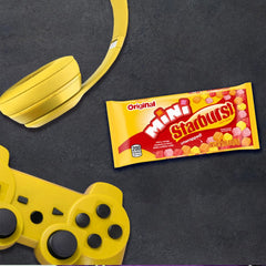 Starburst textura masticable primer plano que destaca suavidad y sabor concentrado
