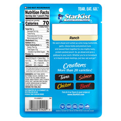 StarKist detalle del pouch y textura cremoso para sabor consistente