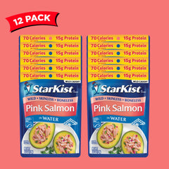 StarKist primer plano de textura del salmón resaltando frescura y calidad