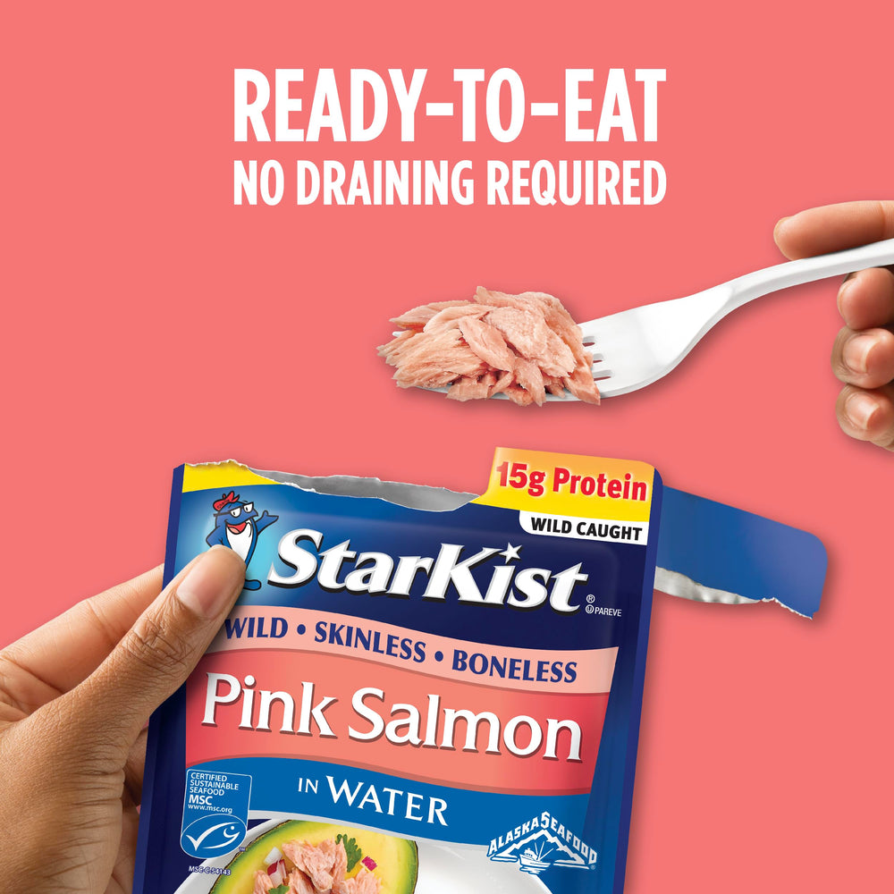 StarKist salmón en ensalada indicando versatilidad en recetas rápidas