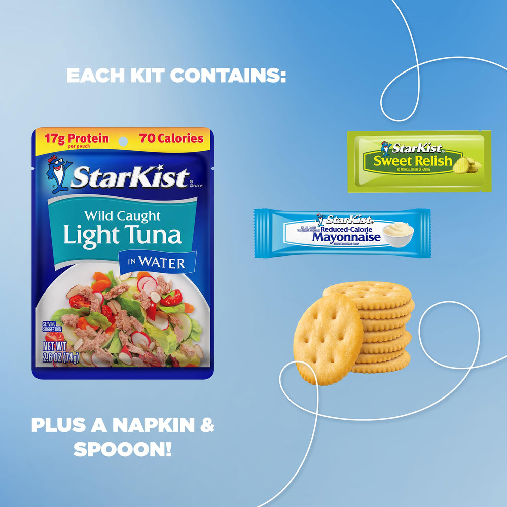 StarKist kit dentro de una lonchera escolar mostrando conveniencia para niños