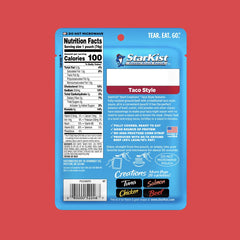 StarKist primer plano de textura de carne sazonada con especias, sabor intenso