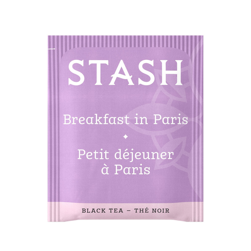 Stash mezcla de hojas negras con lavanda, textura que realza sabor floral