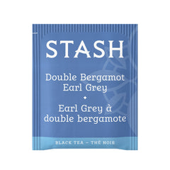 Taza con infusión Stash Double Bergamot mostrando color y aroma cítrico