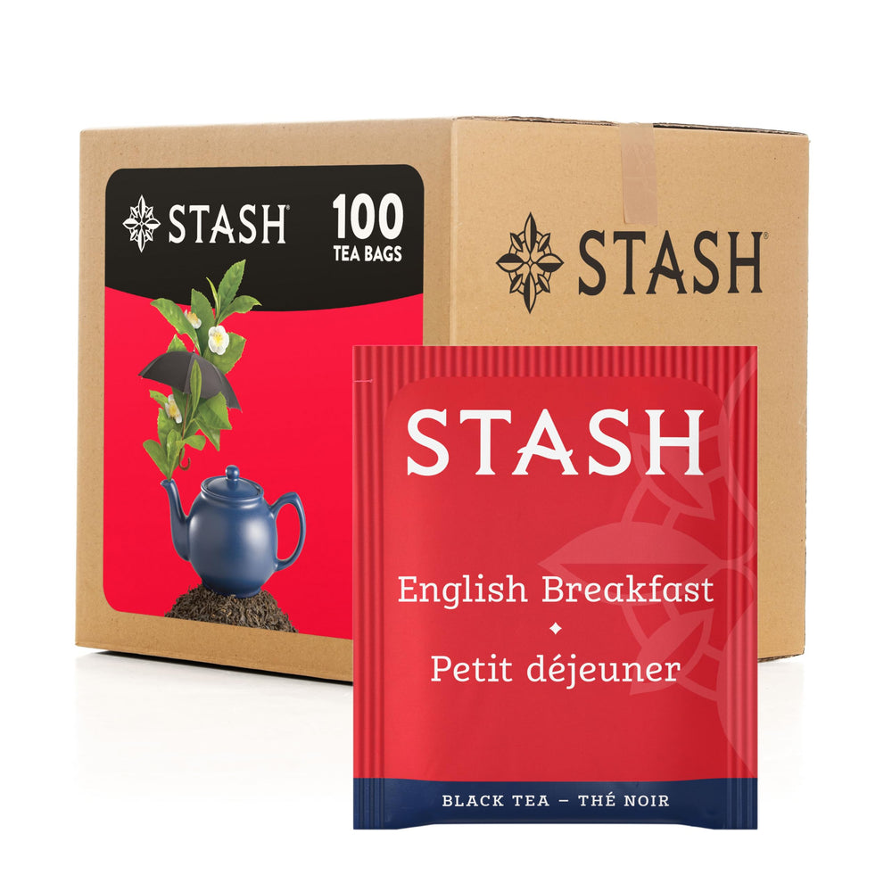 Stash frente del empaque mostrando caja y marca, conveniencia y cantidad