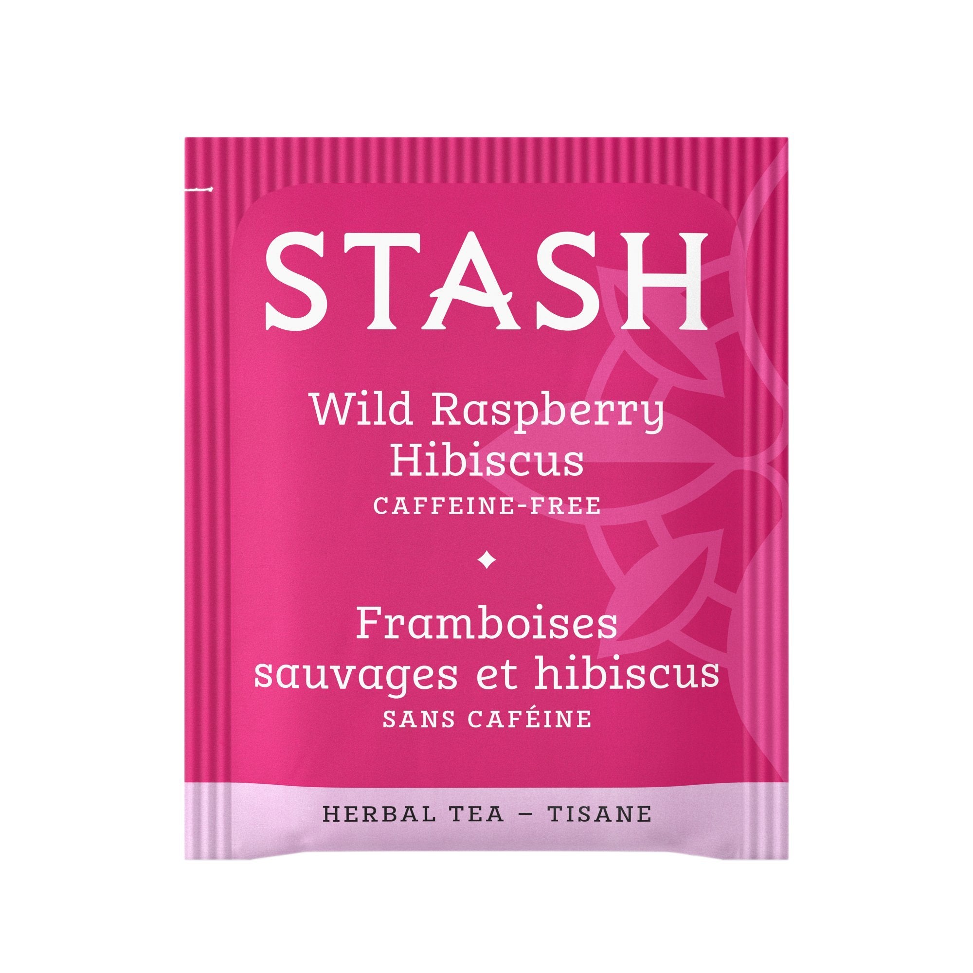 Taza humeante de Stash Wild Raspberry Hibiscus con vapor, sabor frutal inmediato