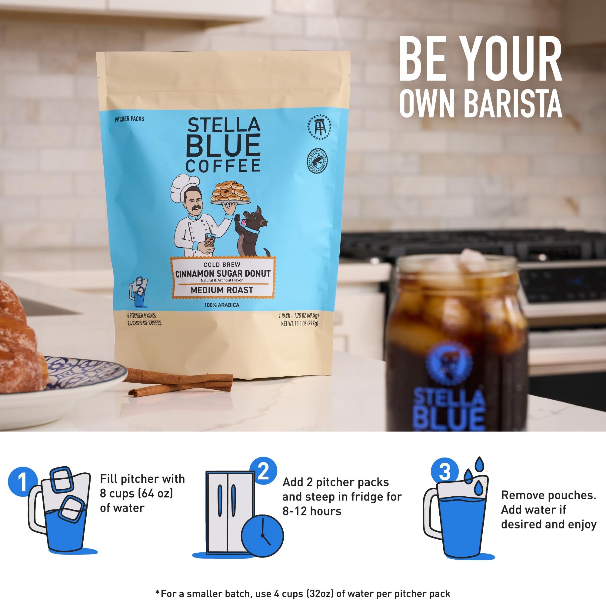 Stella Blue primer plano de la bolsita y su tejido que evita filtrados indeseados