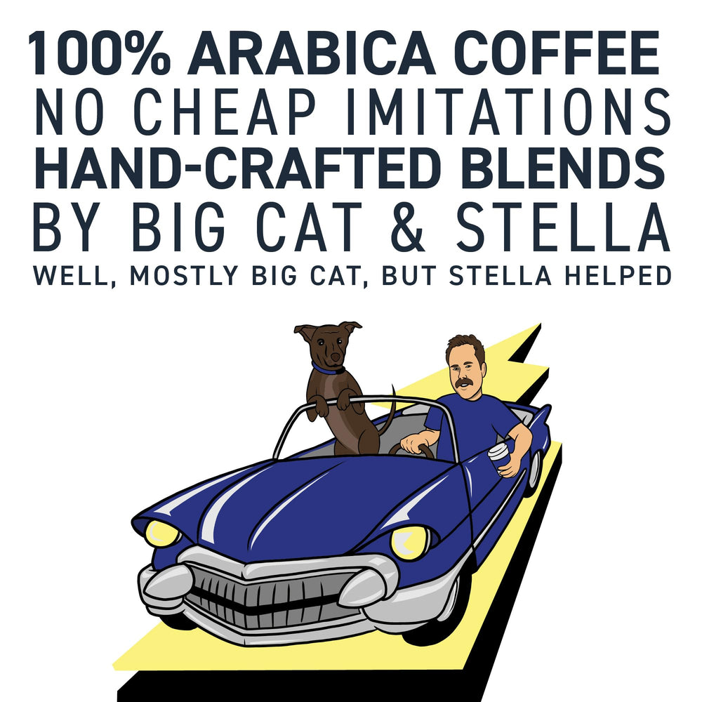 Stella Blue primer plano de textura y crema mostrando aroma y cuerpo