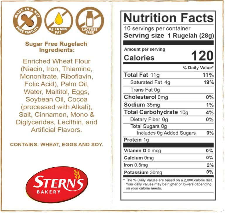 Stern's Bakery galletas servidas en mesa de desayuno, opción práctica y sabrosa