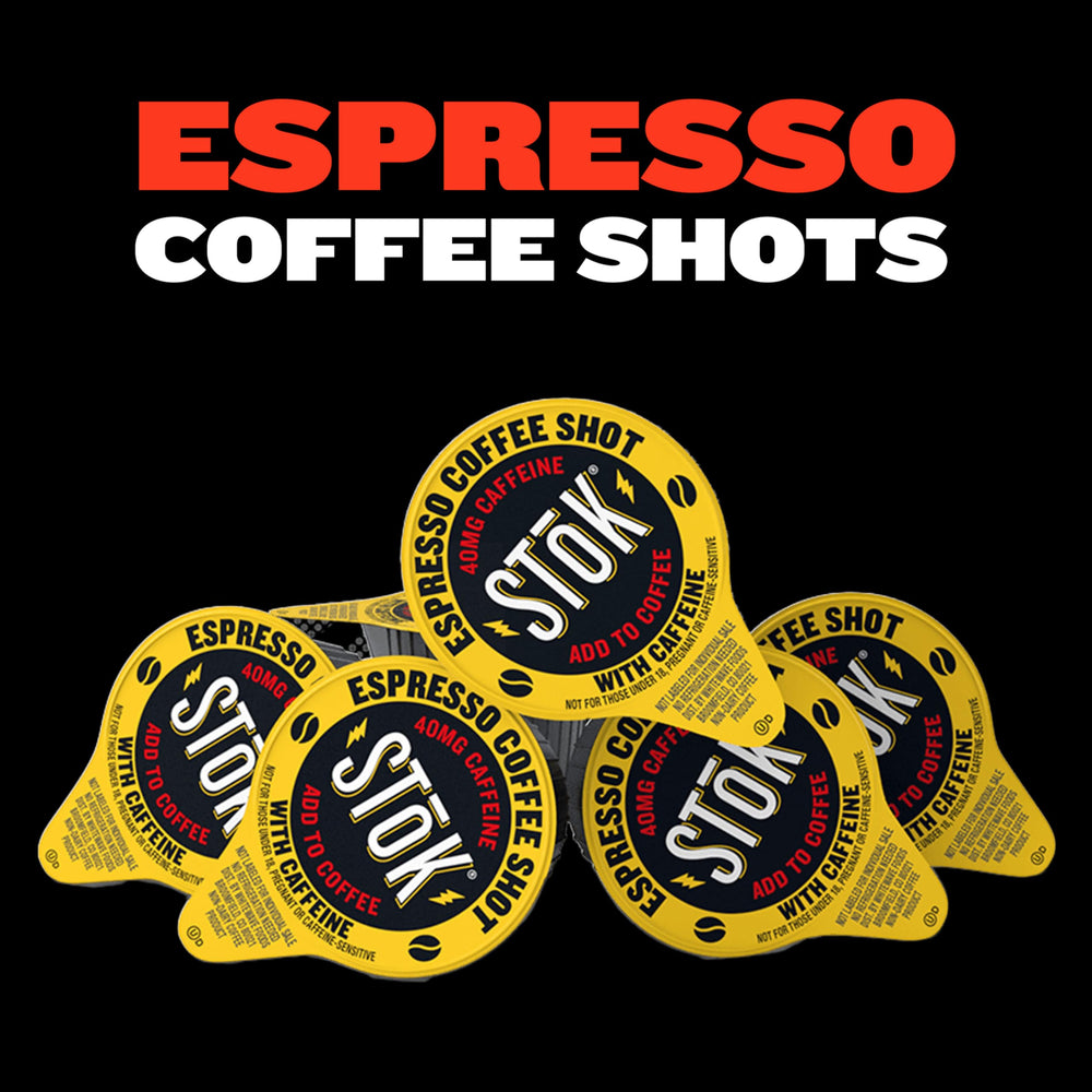 SToK shot con tapa despegar lista para verter y facilitar servicio