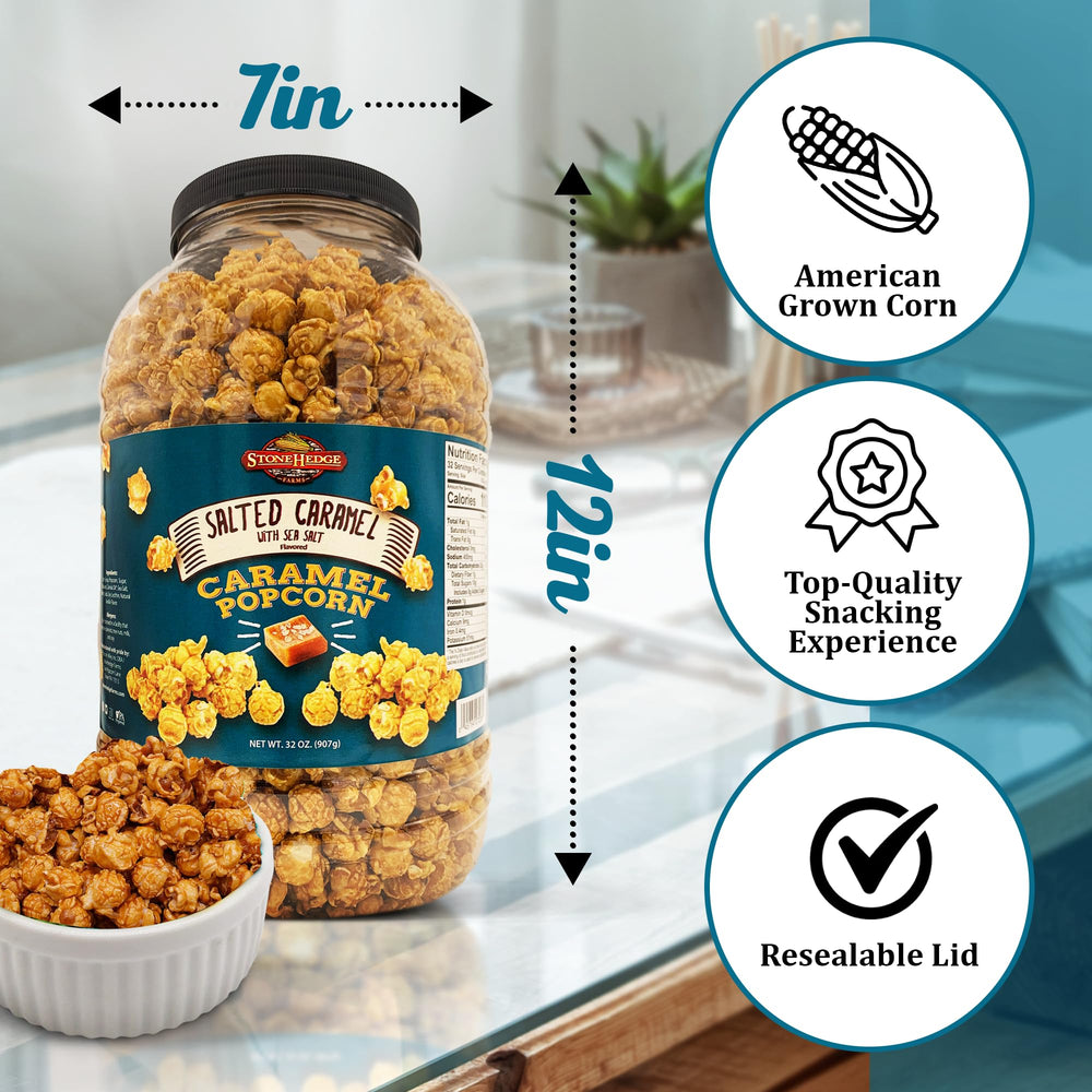Stonehedge Farms palomitas en cuenco listas para servir, aportan textura crujiente