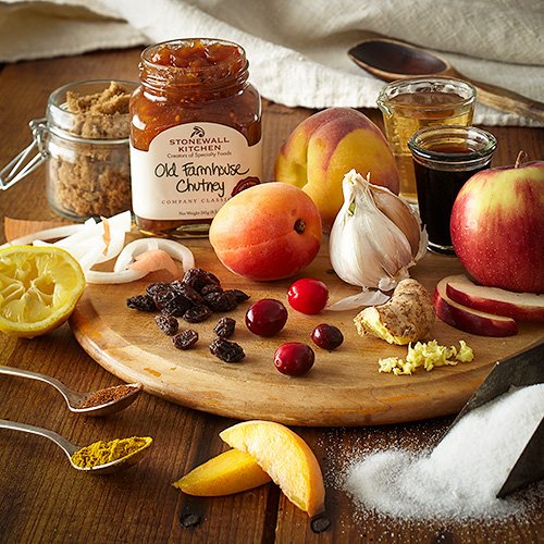 Stonewall Kitchen caja de regalo con chutneys ideal para obsequiar