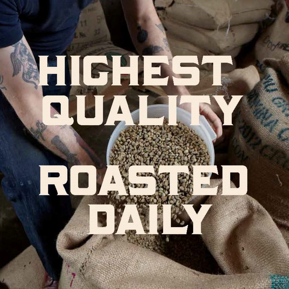 Stumptown bolsa junto a regla para comparar el tamaño del paquete
