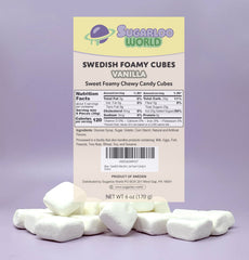 Sugarloo World cubo en mano para comparar tamaño y facilitar porcionado