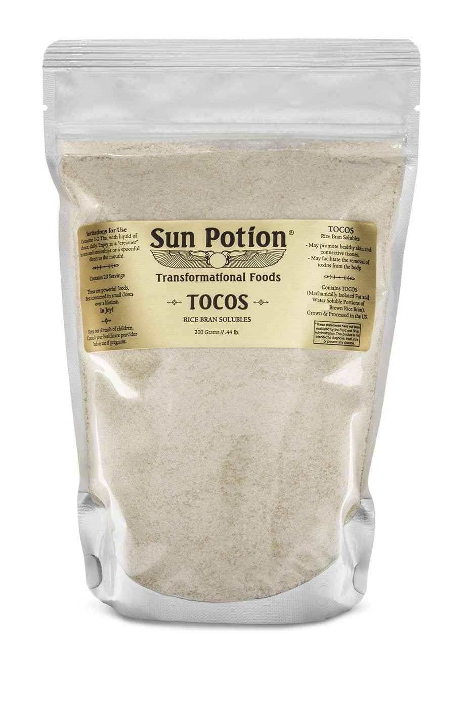 Sun Potion frente del pack mostrando el envase y claridad de la marca
