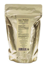 Sun Potion polvo tocos textura fina y aspecto nutritivo para mezclar