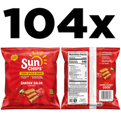 Sunchips bolsa individual Garden Salsa lista para llevar y disfrutar